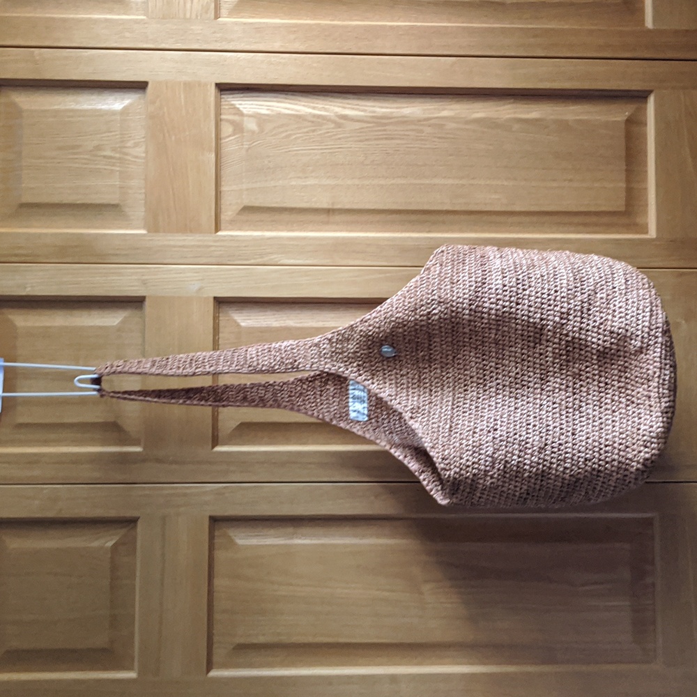Helen Kaminski 100% Raffia Shoulder Tote Bag Tan